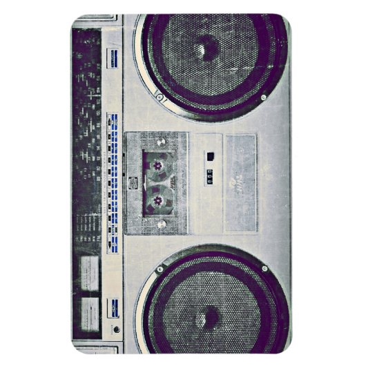 80-ghetto blaster magneet (Verticaal)