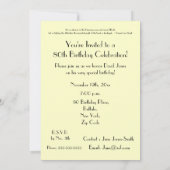 80 GloriousYears!-Birthday/Twee Rozen-met Citaat Kaart (Achterkant)