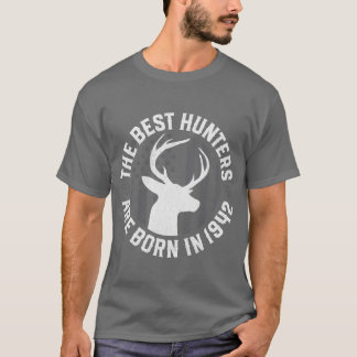 80 Hertenjager Jacht 1942 80e verjaardagscadeau T-shirt