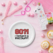 80?! Ik eis een hertelling van de schimmels van de Papieren Bordje (Feest)