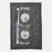 80-inch Cassettebandje zwarte Mix-tape Theedoek (Verticaal)