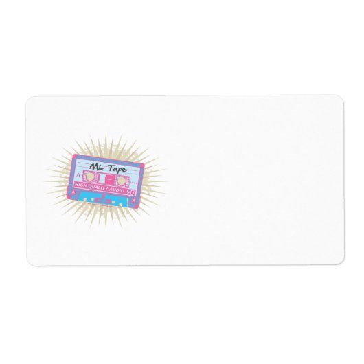 80-inch gemengde tape etiket (Voorkant)