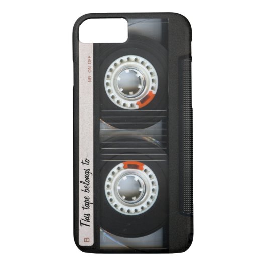 80-inch Retro Music-Cassettebandje  Case-Mate iPhone Case (Achterkant)