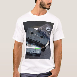 80-inch Retroontwerp - Audio-Cassettebandjes T-shirt
