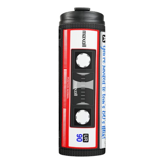 80-inch speciaal Cassettebandje voor gemengde tape Thermosbeker (Voorkant)