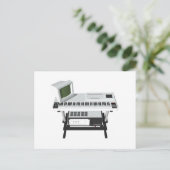 80-inch stijlvoorbeeld: 3D-model: Briefkaart (Staand voorkant)