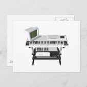 80-inch stijlvoorbeeld: 3D-model: Briefkaart (Voorkant / Achterkant)