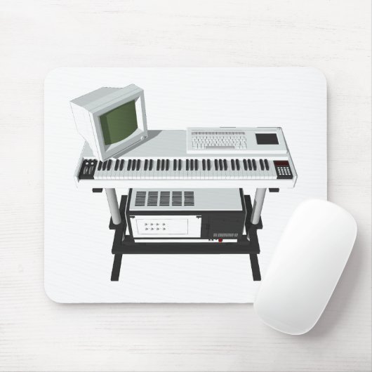 80-inch stijlvoorbeeld: 3D-model: Muismat (Met muis)