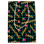 80-inch zwart-witpatroon en neonpatroon van 90 medium cadeauzakje (Voorkant)