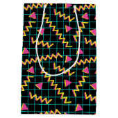 80-inch zwart-witpatroon en neonpatroon van 90 medium cadeauzakje (Achterkant)