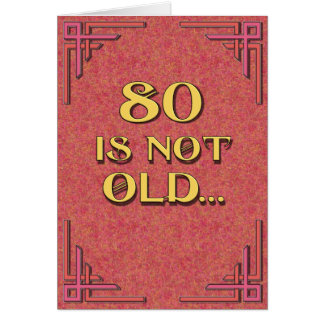 80 is niet oud
