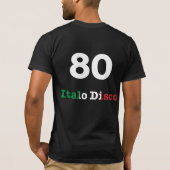 80 - Italo Disco - T-shirt (Achterkant)