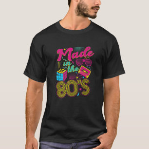80 jaar 80 retro party grappig cadeau flashbac t-shirt