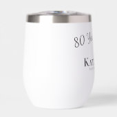 80 jaar geliefd! Gepersonaliseerd 80ste verjaardag (Voorkant)