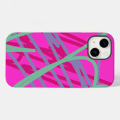 80 jaar  kleurendruk roze meisje Ca Case-Mate iPhone Case (Achterkant (horizontaal))