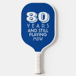 80 jaar nog steeds aangepaste pagina-tekstkleur af pickleball paddle