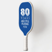 80 jaar nog steeds aangepaste pagina-tekstkleur af pickleball paddle (Links)
