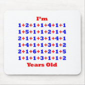 80 jaar oud! muismat (Voorkant)