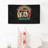 80 jaar oud van Geweldige in 1942 80e verjaardag Spandoek (Insitu)
