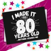 80 Jaar Oude Sarcastische Meme Leuk 80ste Verjaard Briefkaart