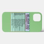 80 jaar oude sms-code grappige verjaardagssenioren Case-Mate iPhone case (Achterkant (horizontaal))