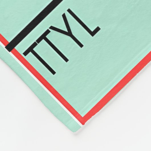 80 jaar oude sms-code grappige verjaardagssenioren fleece deken (Hoek)