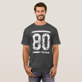 80 jaar oude T-shirt (Voorkant volledig)