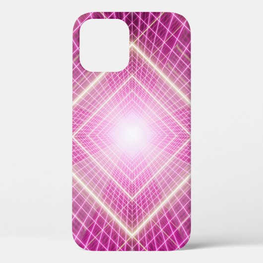 80 jaar retro en Sci Fi pop art scene. Case-Mate iPhone Case (Achterkant)