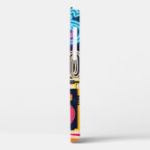 80 jaar, retro muziekfeest. Oude poster. Disco fl Case-Mate iPhone Case (Achterkant / Links)
