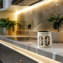 80 Jaar van Wijsheid Fotocollage Mok - Aangepaste 