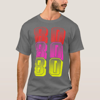 80  jaren 80 t-shirt