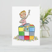 80-jarig jubileum kaart (Staand voorkant)