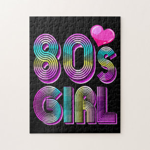 80-jarig meisje: Costume Retro Legpuzzel