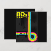 80-jarige partij kaart (Voorkant / Achterkant)