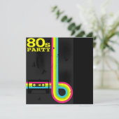 80-jarige partij kaart (Staand voorkant)