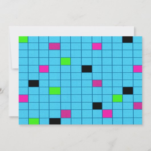 80-jarige wedstrijd Retro Gaming Arcade Uitnodigin Kaart (Achterkant)