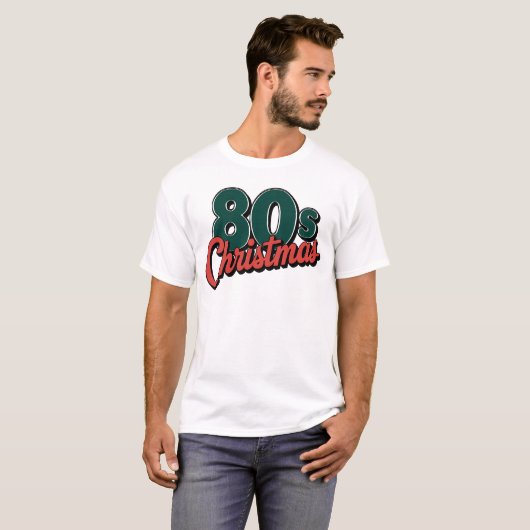 80 kerst t-shirt (Voorkant volledig)