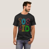 80 Kind Retro Party T-shirt (Voorkant volledig)