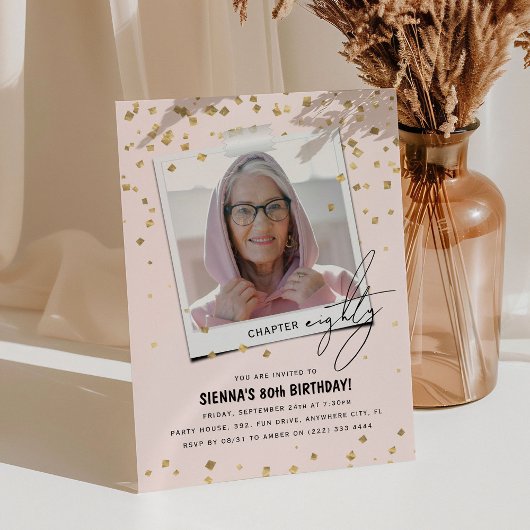 80 Leuke Moderne Foto 80e Verjaardag Kaart