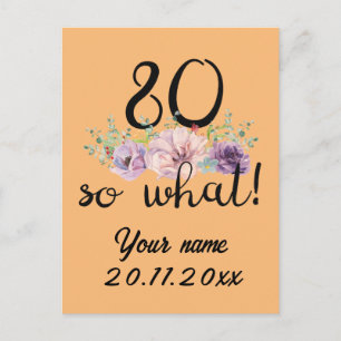 80 Nou En Dan 80e Verjaardag Grappig Briefkaart