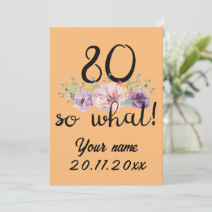 80 Nou En Dan 80ste Verjaardag Grappig Bedankkaart