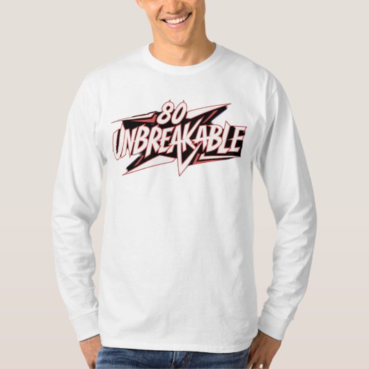 80 Onbreekbaar T-shirt (Voorkant)