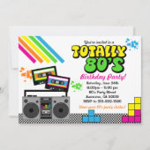 80-partijuitnodiging kaart (Voorkant)