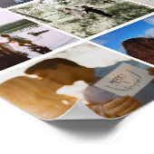 80 Persoonlijke Fotocollage Poster (Hoek)