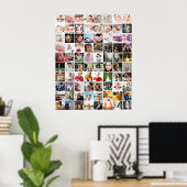 80 Persoonlijke Fotocollage Poster (Thuiskantoor)