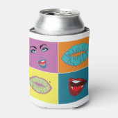 80 Pop Art Blikjeskoeler (Blikje Voorkant)