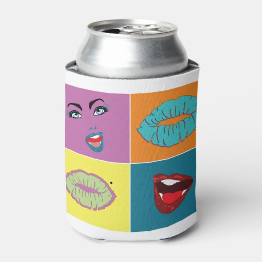 80 Pop Art Blikjeskoeler (Blikje Voorkant)