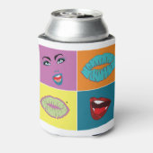 80 Pop Art Blikjeskoeler (Blikje Achterkant)