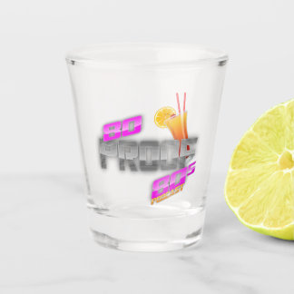 80 Proef 80 s Podcast Shot Glass Glas