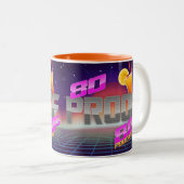 80 Proof 80s Podcast Nieuwe Mok (Voorkant rechts)